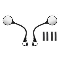 Magideal - Espejo De Bicicleta Espejo De Seguridad Soporte De Manillar Para Bicicleta De Carretera De Montaña Uso Múltiple Estable Durable Gran