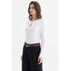 thumbnail image 2 of Polera Mujer Ajustado Blanco - ll, 2 of 4