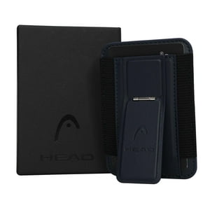 Billetera Tarjetero Magnético Magsafe Cayman Azul Head
