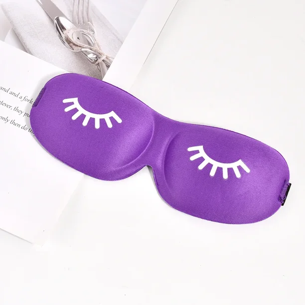 3D Sleep Mask Beauty Eyelash Sleeping Eye Mask Eyeshade Sleep Aid Travel Outdoor Home Eyes Rest Relax Eyecover Health Care