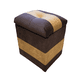 thumbnail image 3 of Pouf Baul Bicolor Felpa 40*33*45 Rimar, 3 of 5