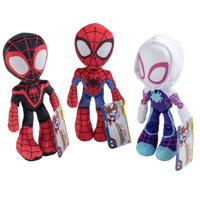 Jazwares - Set De 3 Piezas De Felpa Marvel Spidey Y Sus Increíbles Amigos