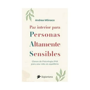 Océano - Libro Paz Interior Para Personas Altamente Sensibles - Andrea Mónaco