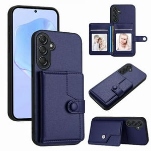 Foxdock Funda Para Samsung Galaxy C55 5G Con Bloqueo Rfid - Diseño Elegante Con Cierre De Botón