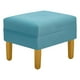 thumbnail image 2 of Pouf Sky 1c Felpa 01 Turquesa, 2 of 3
