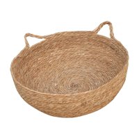 Magideal - Cesta Para Cama De Gato, Tabla Rascadora Para Gatos, Cama Tejida Para Gatos, Perrera De Ratán Duradera, Cama Para Dormir Para Gatos, Casa Para Gatos , 45Cmx15Cm