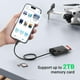 thumbnail image 2 of Lector de tarjetas de memoria UGREEN USB C 4 en 1 para iPhone, MacBook, 2 of 3