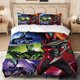 thumbnail image 1 of Z-RIDER Zero One Form Pattern Printed Three-Piece Set 1 Duvet Cover + 2 Pillowcases, 1 of 1