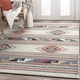 thumbnail image 1 of Alfombra de Área Abani Estilo Southwestern 272x366 cm Naranja Gris Beige, 1 of 7