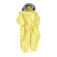 Ioensy - Traje De Apicultor Para Niños Traje Protector De Apicultura Para Niños Niños Niñas Amarillo