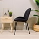 thumbnail image 2 of Silla Berta Velvet Base Negra, 2 of 2