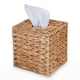 thumbnail image 1 of Funda para caja de pañuelos PINXIURY, jacinto acuático, tejida a mano, natural, 1 of 7