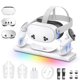 thumbnail image 1 of Base de Carga para Meta Quest 3S/3/2 con Estación de Carga Rápida PD de 20W Soporte Magnético para Auriculares de VR y Controlador Incluye Baterías Recargables y Cable USB-C, 1 of 8