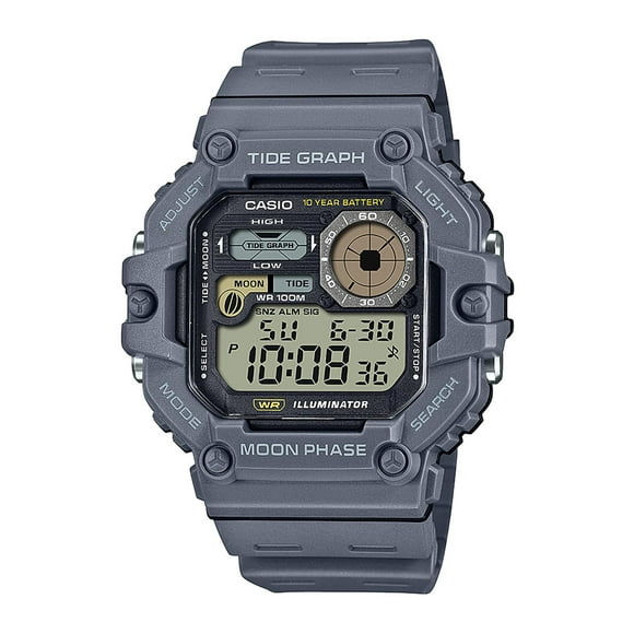 Reloj Ws-1700h-8avdf Resina Hombre Gris Gris