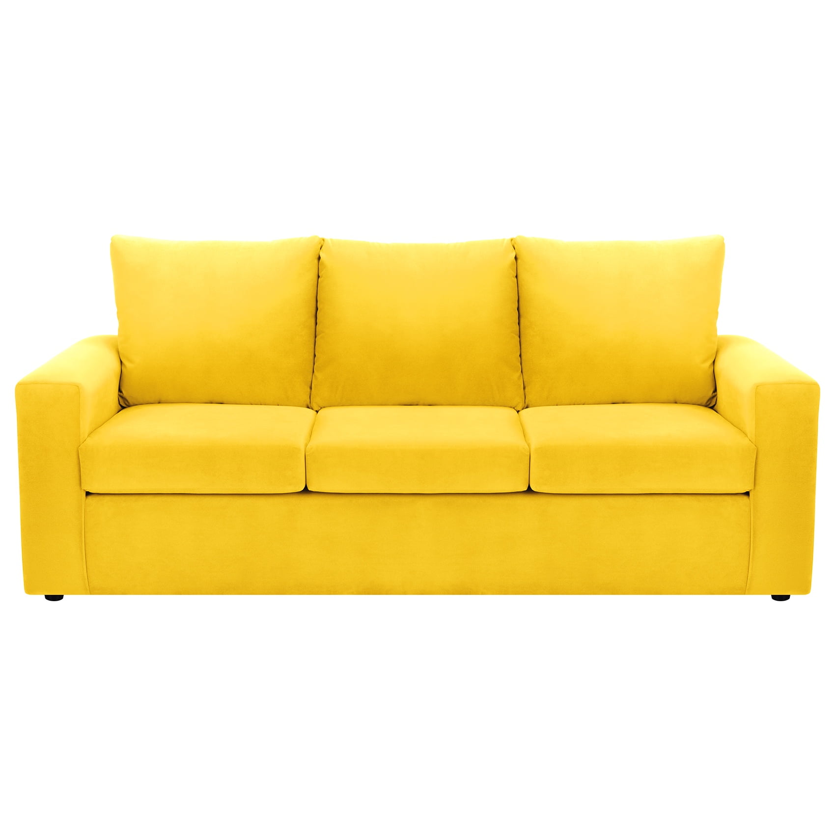 Bodevir - Sofa Kendy 3cg Felpa 30 Amarillo
