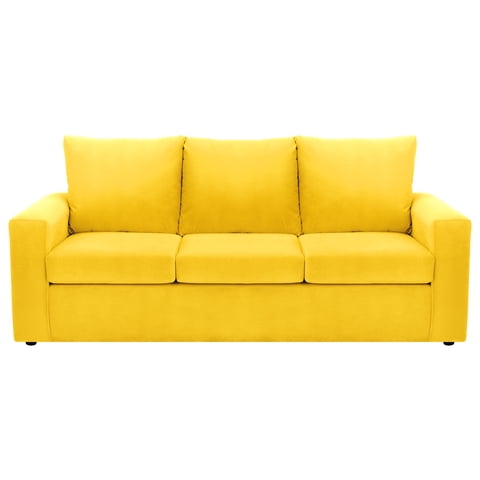 Bodevir - Sofa Kendy 3Cg Felpa 30 Amarillo