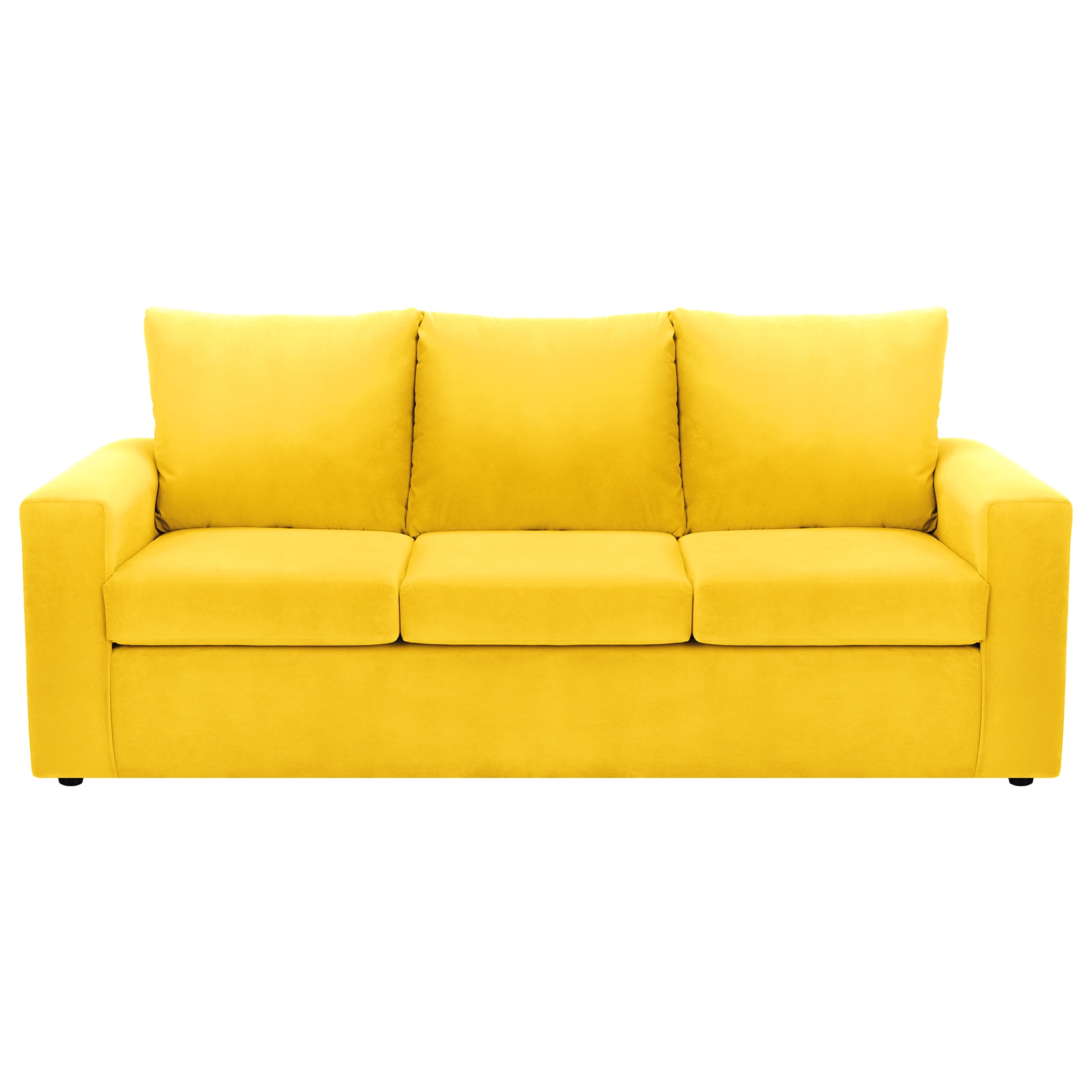 Bodevir - Sofa Kendy 3Cg Felpa 30 Amarillo