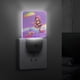 thumbnail image 4 of Rainbow Ruby / Arcoíris Rubí Luz nocturna LED con sensor de anochecer a amanecer para dormitorio, baño, pasillo, escaleras - Lámpara LED nocturna de enchufe, 0.5W - 1 pieza, 4 of 6