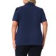 thumbnail image 5 of Agnes Orinda Blazers de Mujer Talla Grande de Una Sola Fila con Solapa de Muesca de Manga Corta Chaquetas de Oficina 2X Azul Marino, 5 of 8