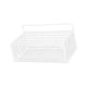 thumbnail image 1 of Cesta De Almacenamiento De Gabinete Cesta De Alambre De Acero Resistente Para Frutas Verduras Snacks Blanco M, 1 of 5