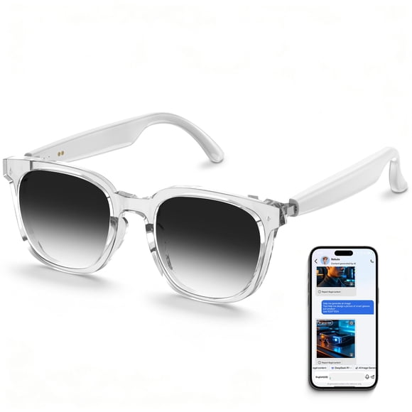 Smart Glasses warchody 2026 AI Bluetooth Open Ear Music