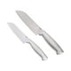 thumbnail image 1 of Set Cuchillos Santoku Acero Inoxidable Baldwyn 2 Pcs Oster plateado Tamaño Único, 1 of 5