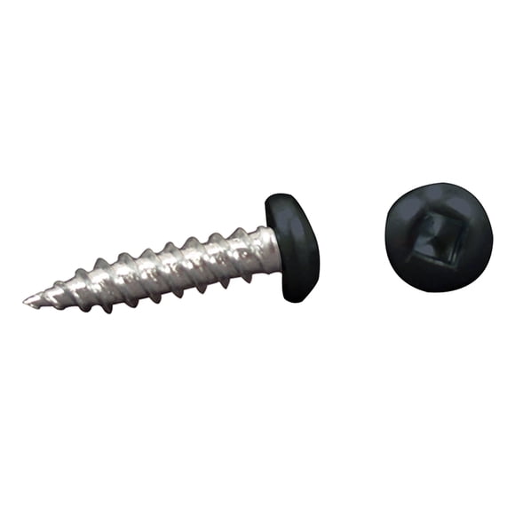 Screw AP Products 012-PSQ500 BL, 8 x 1, acabado negro #8, cabeza plana