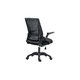 thumbnail image 2 of Silla ejecutiva Negra con respaldo de malla, 2 of 2