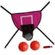 thumbnail image 5 of Trampolín Baloncesto Aro Juego De Portería Al Aire Libre Tablero Ligero Rosa Rojo Con Dos Bolas, 5 of 5