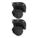 thumbnail image 2 of 2x Ruedas De Equipaje De Repuesto Ruedas Giratorias Para Maleta De Equipaje Para Caja De Equipaje Grande, 2 of 5