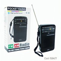 Genérico - Radio Am/Fm 2 Bandas Mod.R-50 A Pilas No Incluidas