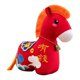 thumbnail image 4 of Caballo De Peluche De A?o Nuevo Chino Para Ni?os Y Ni?as Juguete Con Bendición Del Zodiaco Color Naranja Y Rojo 12 Cm, 4 of 5