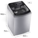 thumbnail image 2 of Lavadora Carga Superior 21 kg Perfect Care 21X Silver, 2 of 10