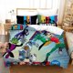 thumbnail image 1 of Teen Titans Go Bedding SetsQuilt Bed Cover Duvet Cover Pillow Case Sets Us_Europe_UK Size Adult Children Bed Sheets, 1 of 5