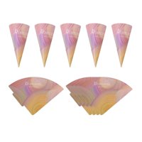 Magideal - 10X Caja De Regalo De Cono De Confeti Para Boda, Decoración De Mesa, Manualidades Diy, Cajas De Dulces, Recuerdos De Boda Para Dulces, Ramo Pequeño, Estilo B