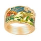 thumbnail image 5 of Anillo De Rana De Epoxi De Metal Con Diamantes De Imitación A La Moda Para Adolescentes, Mujeres, Hombres Y Niñas, 5 of 5