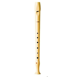Hohner - Flauta Dulce 9508 Soprano Digitación Alemana Beige