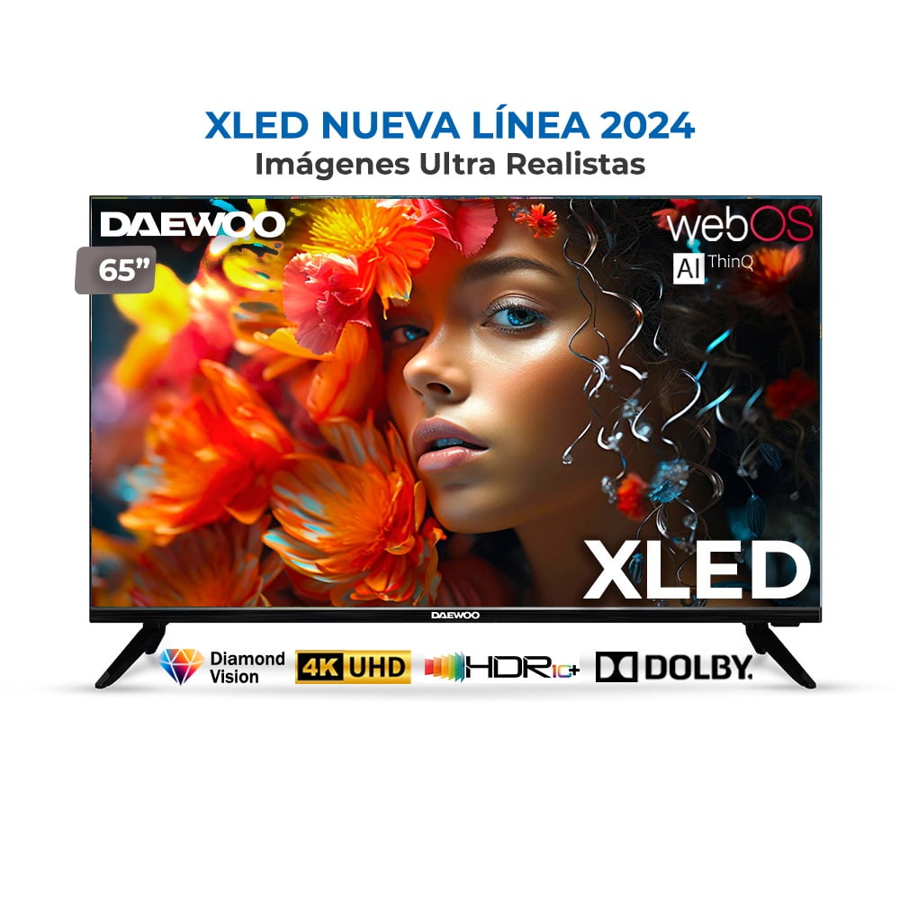 Led 65"" Dolby Audio Da-Ls65U1 4K Ultra Hd Smart Tv Xled Magic Control