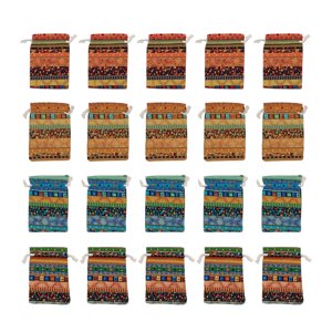 Magideal - Bolsas De De Bolsa De Embalaje Bolsas De Organización Bolsas De Favor Bolsas De Joyería Reutilizables Para Dulces Nueces , Los 20X30Cm