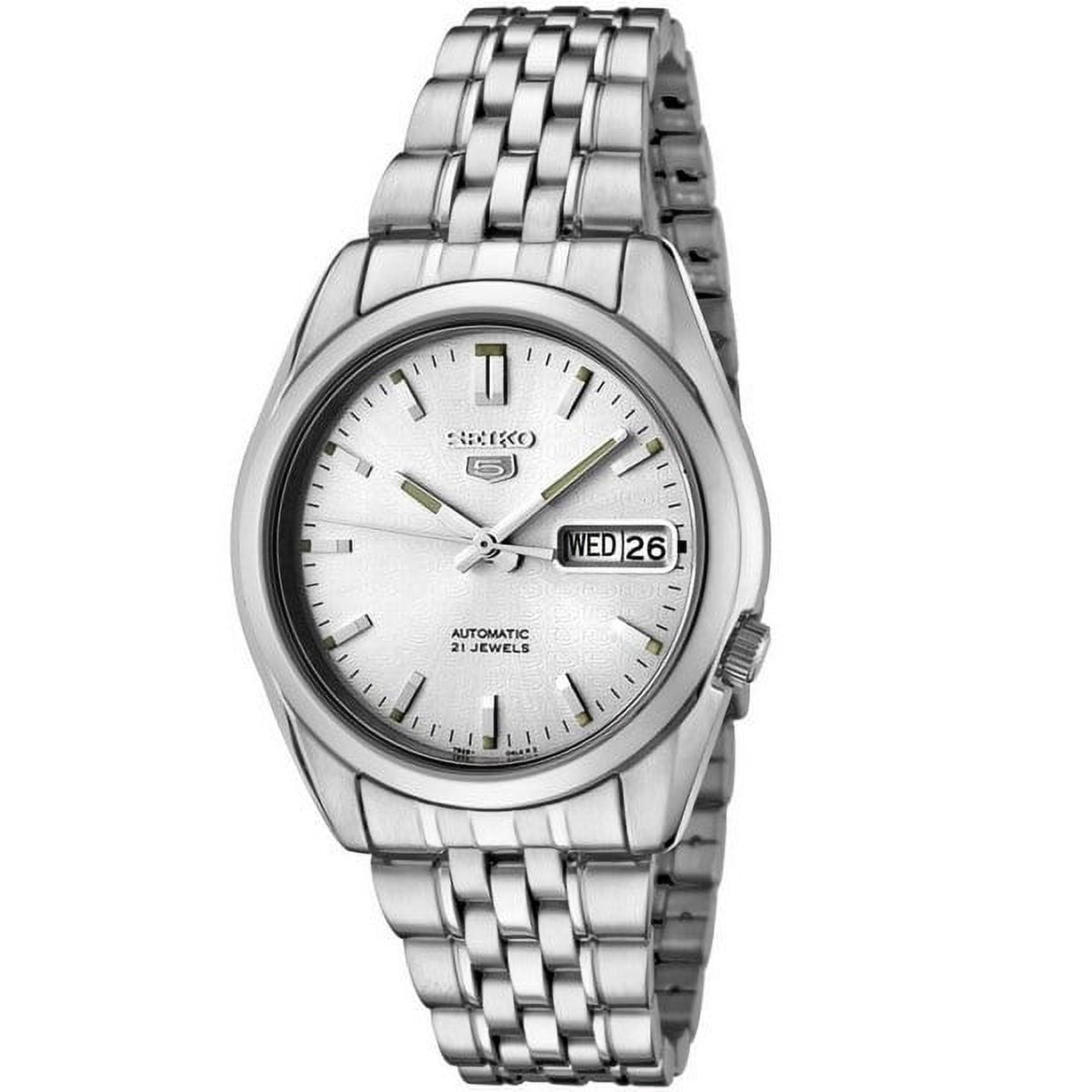 Reloj Seiko 5 Automático De Acero Inoxidable Con Fecha Para Hombre Snk355k1
