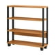 thumbnail image 1 of Arrimo Yulton 4 repisas canela-negro, 1 of 2