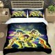 thumbnail image 1 of Saint Seiya 3D Bedding Set Black Duvet Quilt Cover Set Comforter Cover Pillowcase King Queen Size Polyester Quilt Cover, 1 of 3