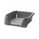 thumbnail image 2 of Caja de arena para inodoro para perros, valla elevada desmontable, bandeja para orinal de entrenamiento extraíble para conejos, otras mascotas, , gris, 2 of 5
