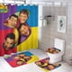 thumbnail image 1 of Juego de Cortina de Ducha y Alfombras Desmarcar The Wiggles 4 Piezas, 1 of 6