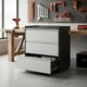 thumbnail image 2 of Gabinete metálico bajo con ruedas 3 cajones - TC-10 black & gray, 2 of 3