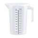 thumbnail image 1 of Jarra medidora con escala, jarra de agua, transparente, portátil, para utensilios de cocina, recipiente para líquidos, para leche, jugo, té y cerveza. 2L, 1 of 5