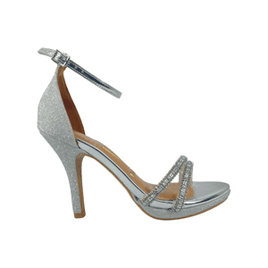 Sandalias De Fiesta Vizzano Stiletto Plateado Mujer | 6210.1044.29830-94074 - Talla 38