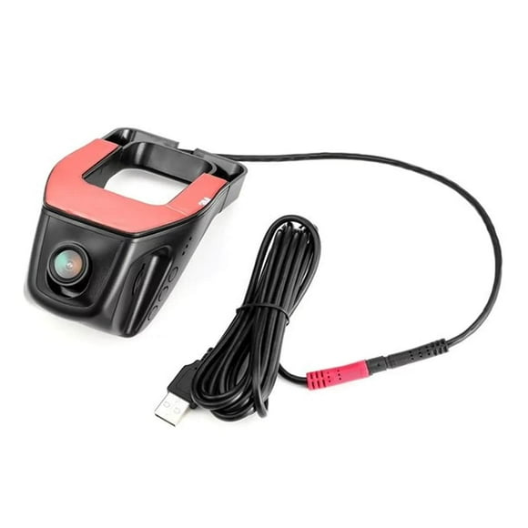 Cámara Frontal Seguridad Visión Nocturna Hd Dvr + Sd 32gb