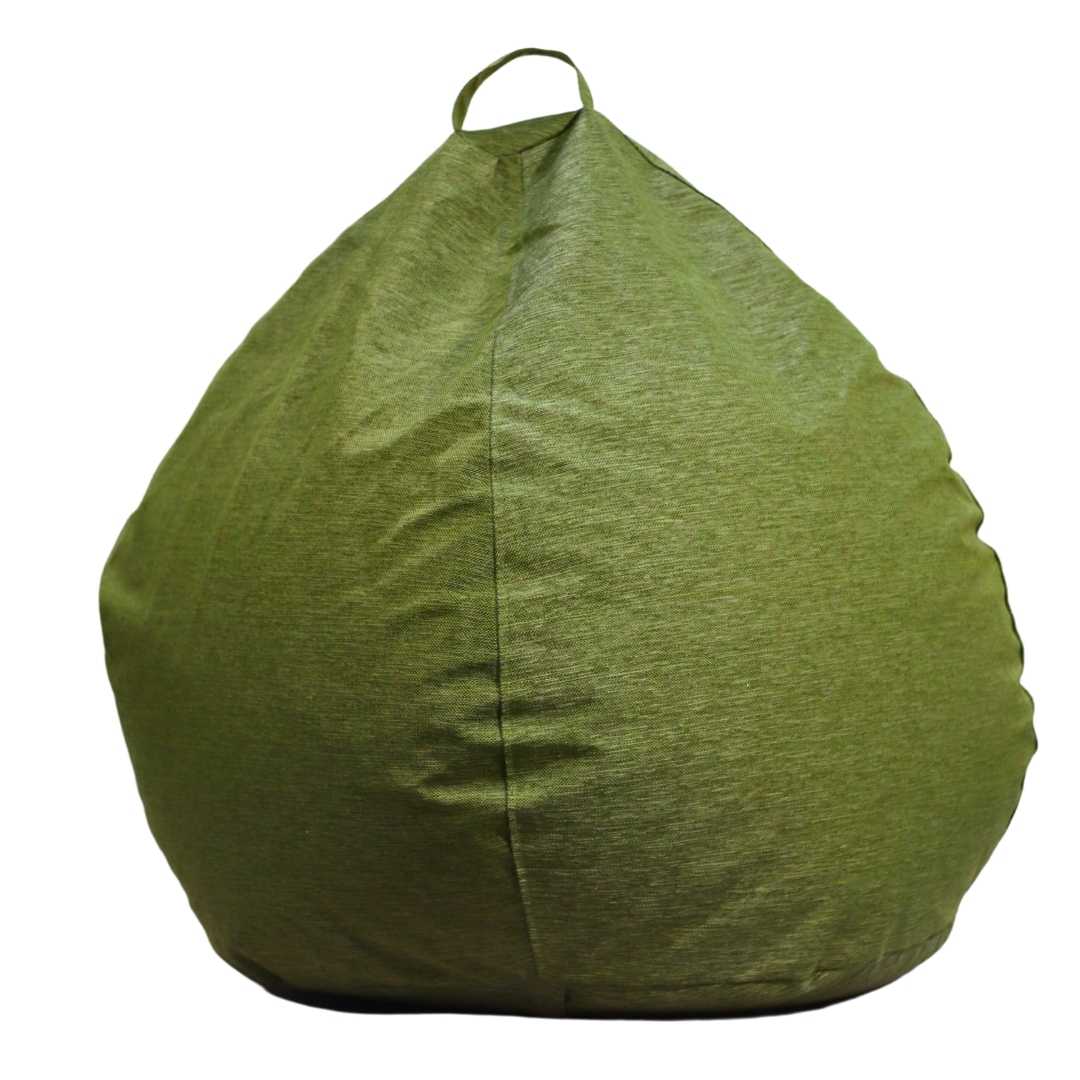 Máxima Design - Funda Pouf Pera Infantil Pistacho (Sin Relleno) 60X50X50