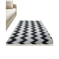 Feiya - Alfombra Jacquard Antideslizante Con Relieve 200X240 Cm